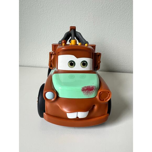 Disney Pixar Cars Talking & Sounds Tow Mater Works Discontinued - Picture 3 of 10